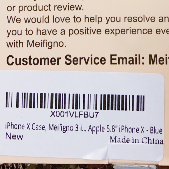 Royal Blue and Chrome iPhone X Case 📱 - Picture 4 of 6